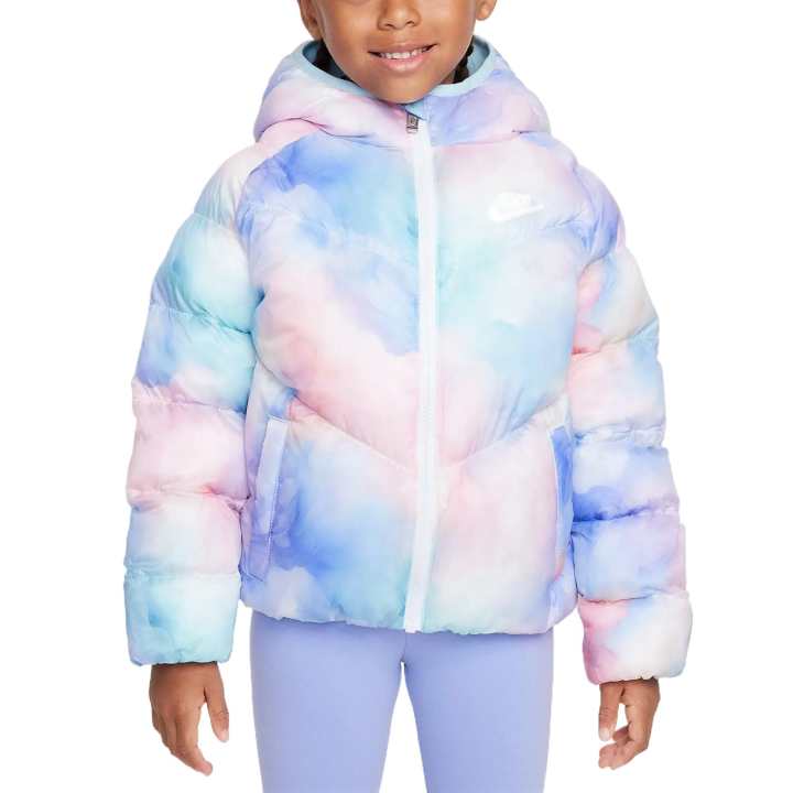 Nike Nike Down Jacket Purple Pink Children Aged 3 7 Years Old