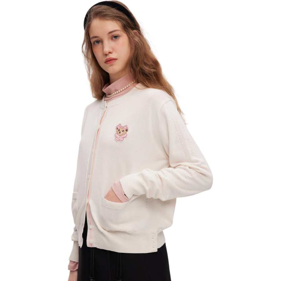 Teenie Weenie Knitwear Women's Ivory White