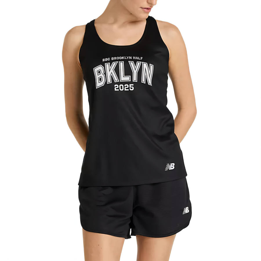 New Balance New Balance RBC Brooklyn Half Tank Top Women's Black