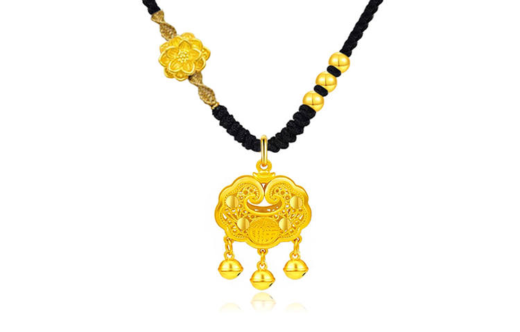 KING TAI SANG Gold Necklace Women's