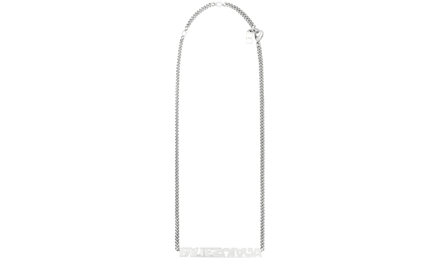 Balenciaga 【Previous Season】Typo Turn necklace