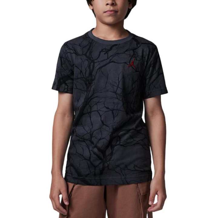 Jordan Jordan T Shirt Coal Gray Teenagers