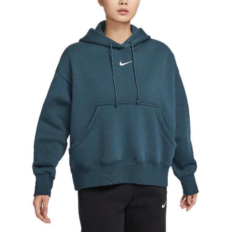 Nike Nike Sportswear Phoenix Fleece Comfortable Fleece Lined Loose Fit Hooded Long Sleeved Sweatshirt Women's