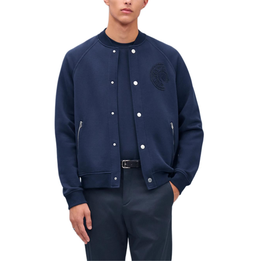 HERMES HERMES Jackets & Coats Men's Deep Sea Blue