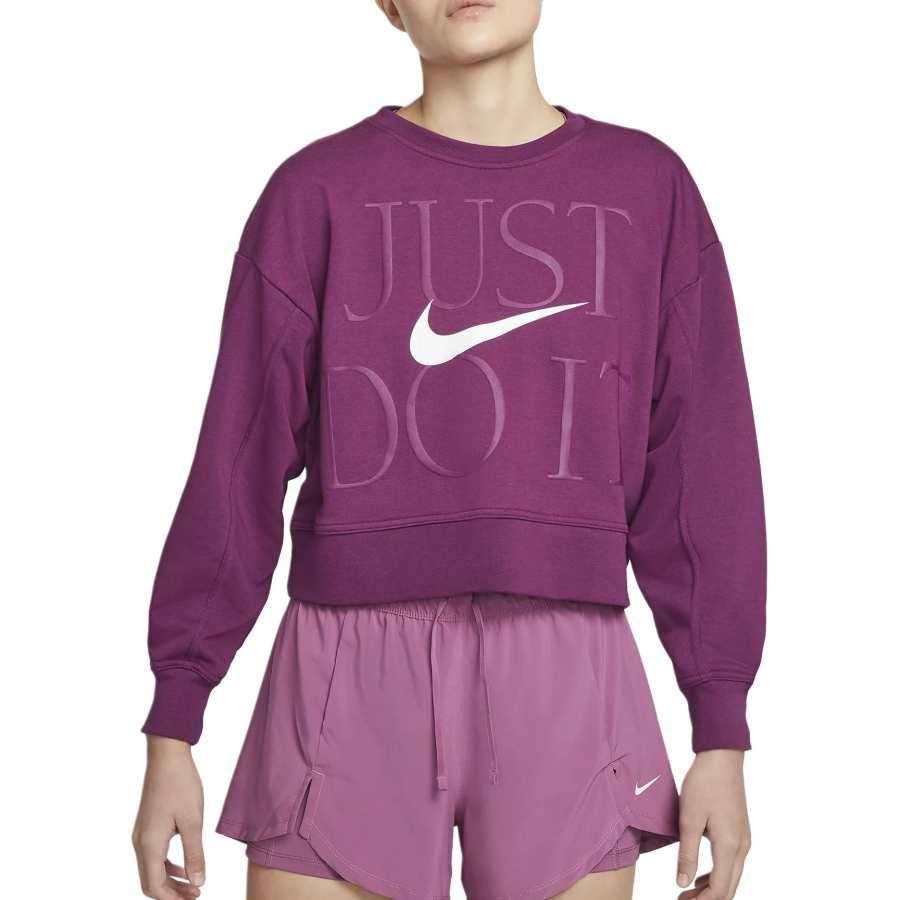 Nike Nike Sweatshirts Women's Purple Crew Neck Moderate
