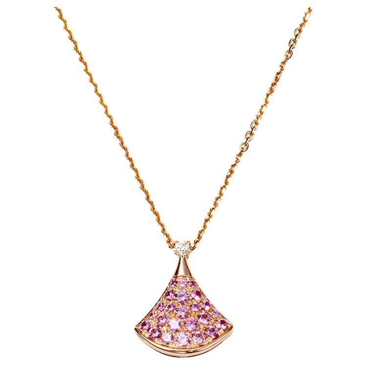 BVLGARI Divas'Dream Necklaces Unisex Pink