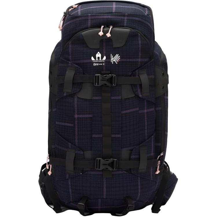 DESCENTE Kazuki Kuraish 20L Outdoor Bags Jacquard Fabric Navy Blue Unisex