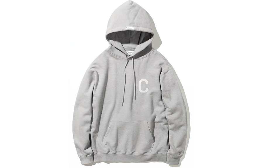 COVERNAT Hooded Loose Fit Regular Sweatshirt Unisex Gray