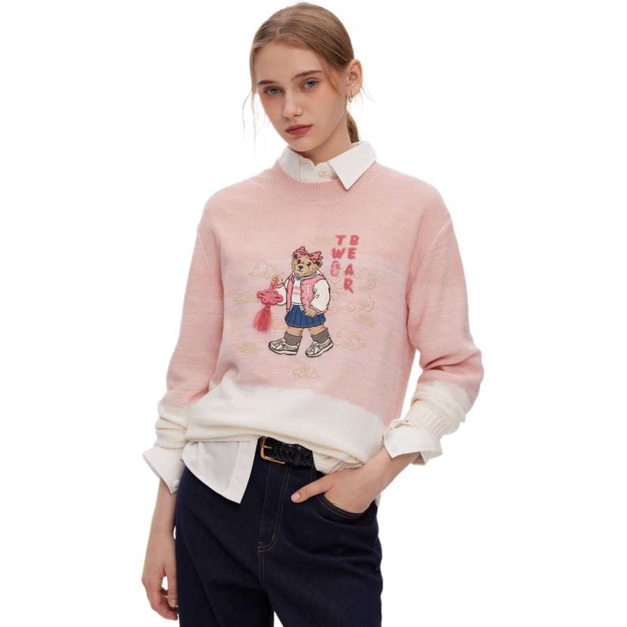 Teenie Weenie Sweater Women's Pink