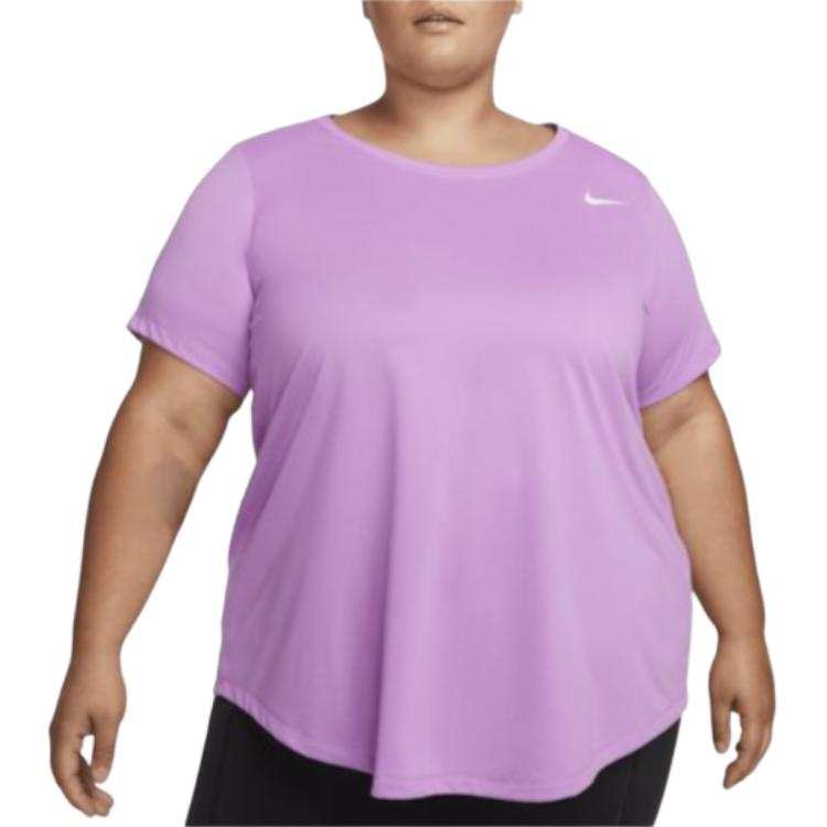 Nike Nike T Shirts Women's Purple Crew Neck