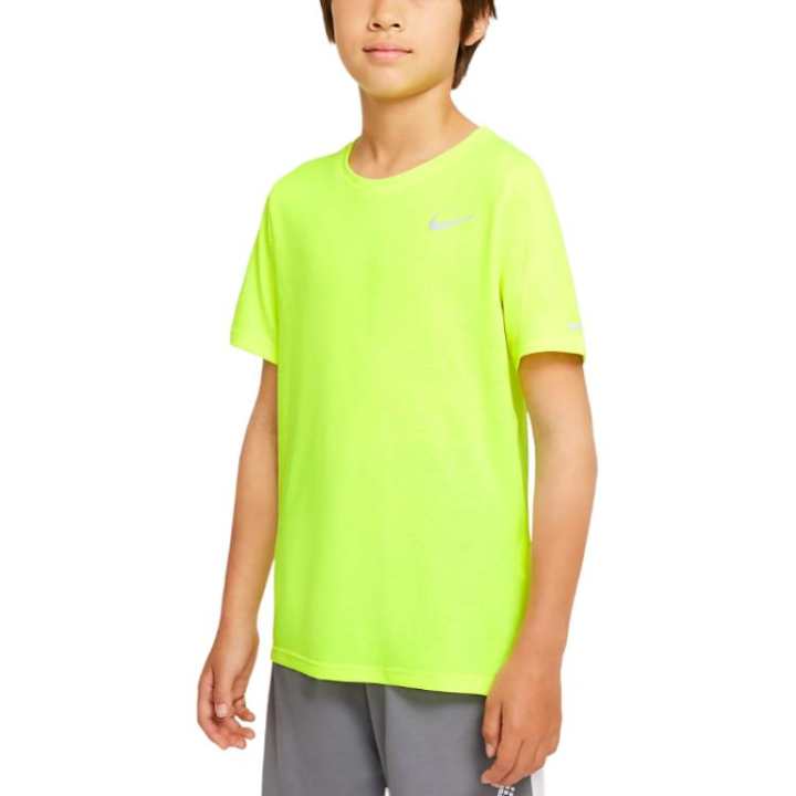 Nike Nike T Shirt DRI FIT MILER Black Teenagers