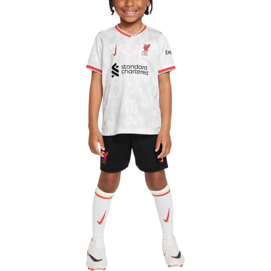 Nike Nike LiverpoolFC Casual Sportswear White/Pure Platinum/Black/Global Red Children Aged 3 7 Years Old