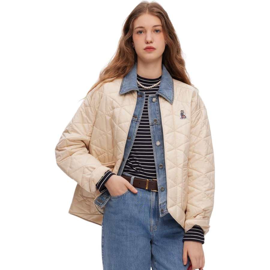 Teenie Weenie Puffer Jacket Women's Khaki