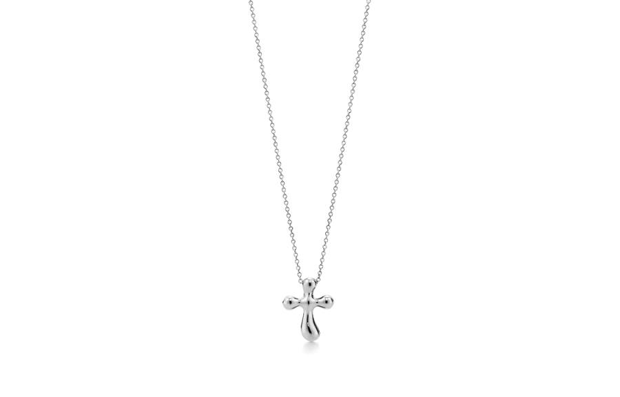 TIFFANY & CO. Elsa Peretti® 925 Sterling Silver Necklaces Women's Silver