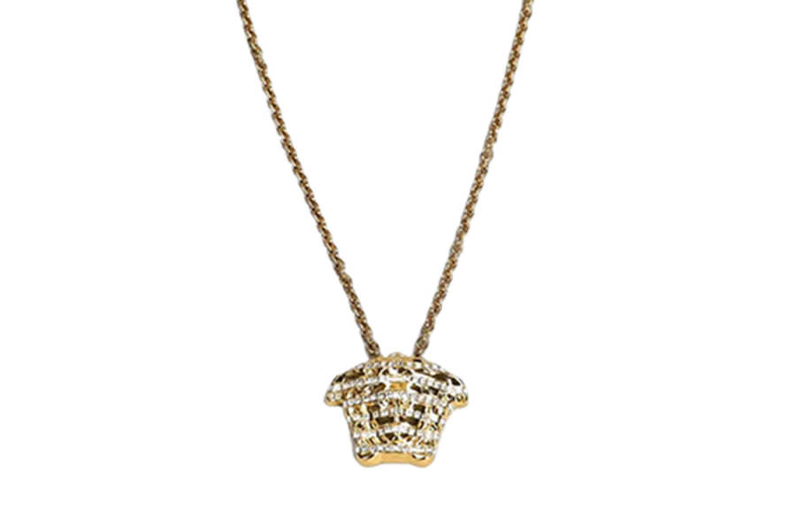 VERSACE VERSACE La Medusa Crystal Necklace