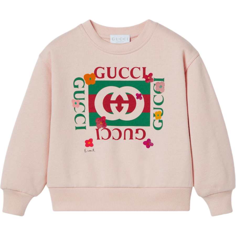 GUCCI Children's Cotton Sweatshirt With Print