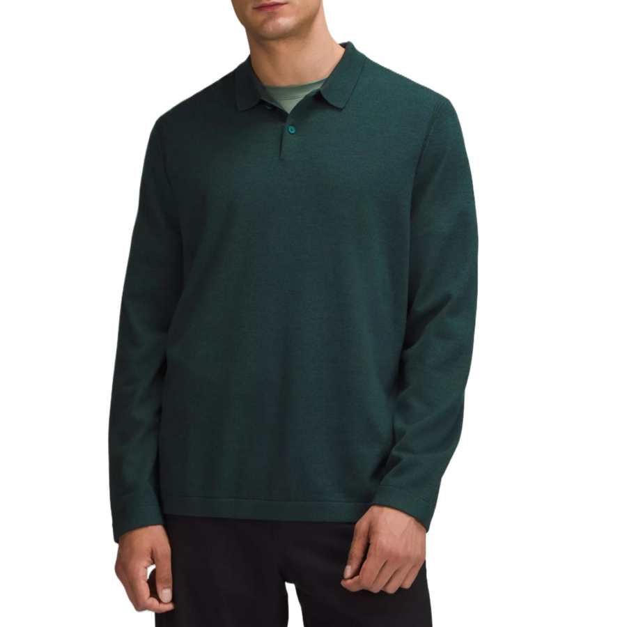 Lululemon New Venture New Venture Knit Polo Shirt Men's
