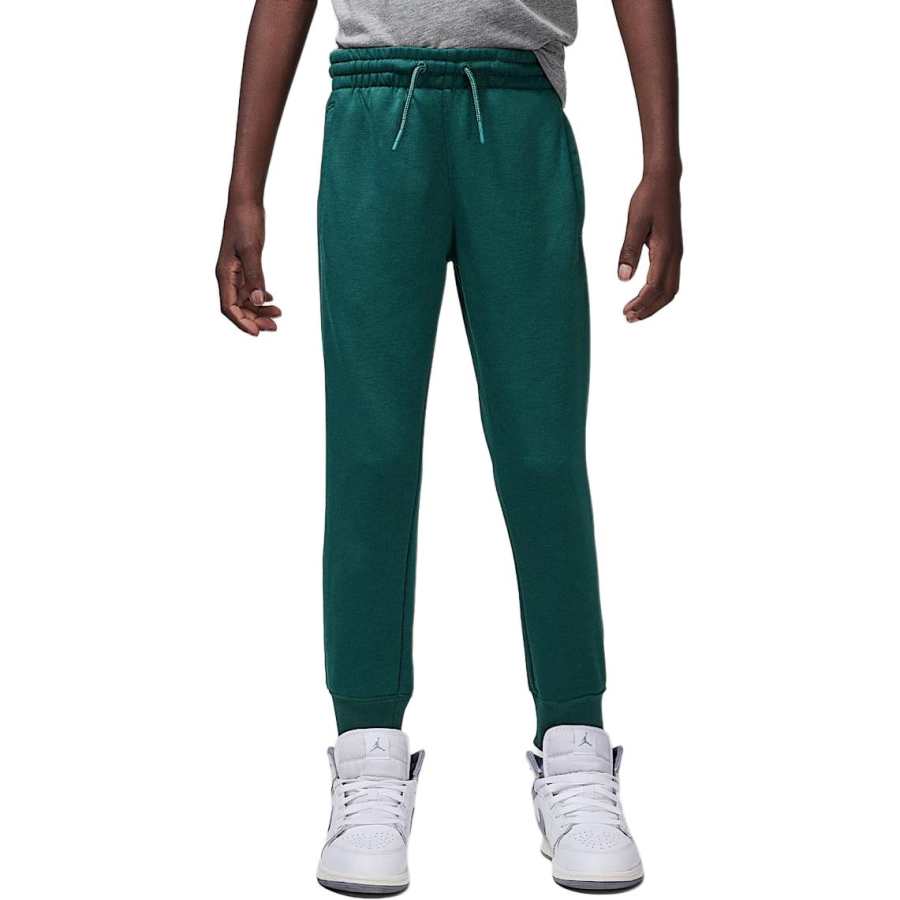 Jordan Jordan Knitted Sweatpants MJ Flight MVP Rusty Green Children Aged 3 7 Years Old