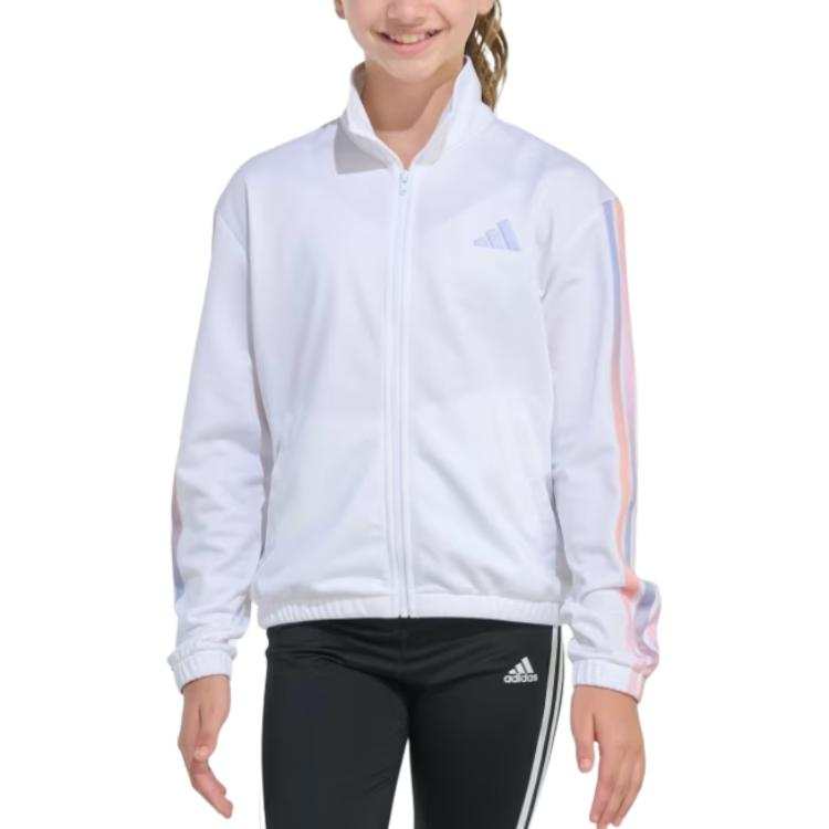 Adidas Adidas Jacket 3 StripesTrack White Teenagers