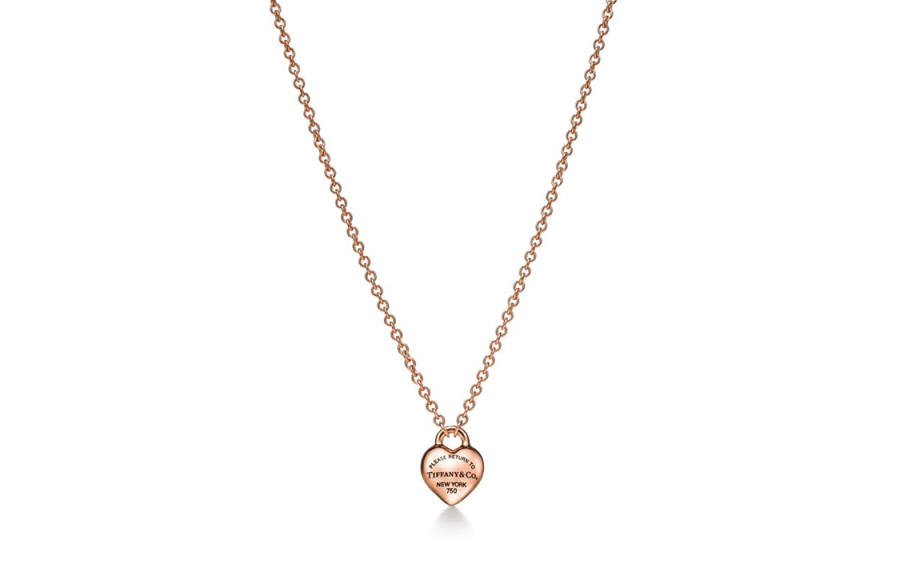 TIFFANY & CO. 18K Rose Gold Necklaces Unisex