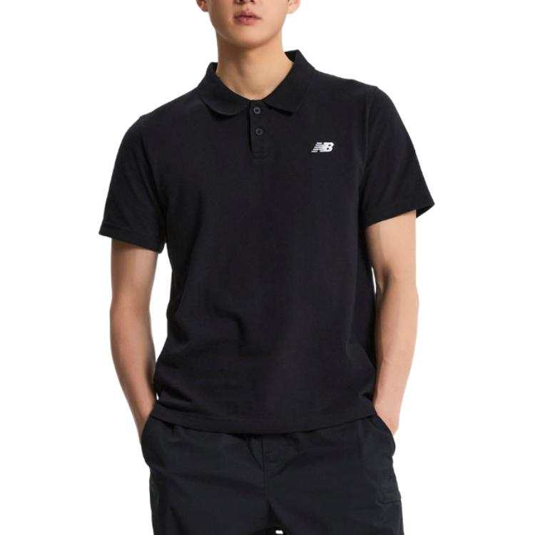 New Balance New Balance Polo Shirt Men's Black