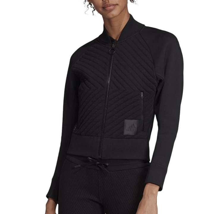 Adidas Adidas Primeknit Hybrid Jackets & Coats Women's Black