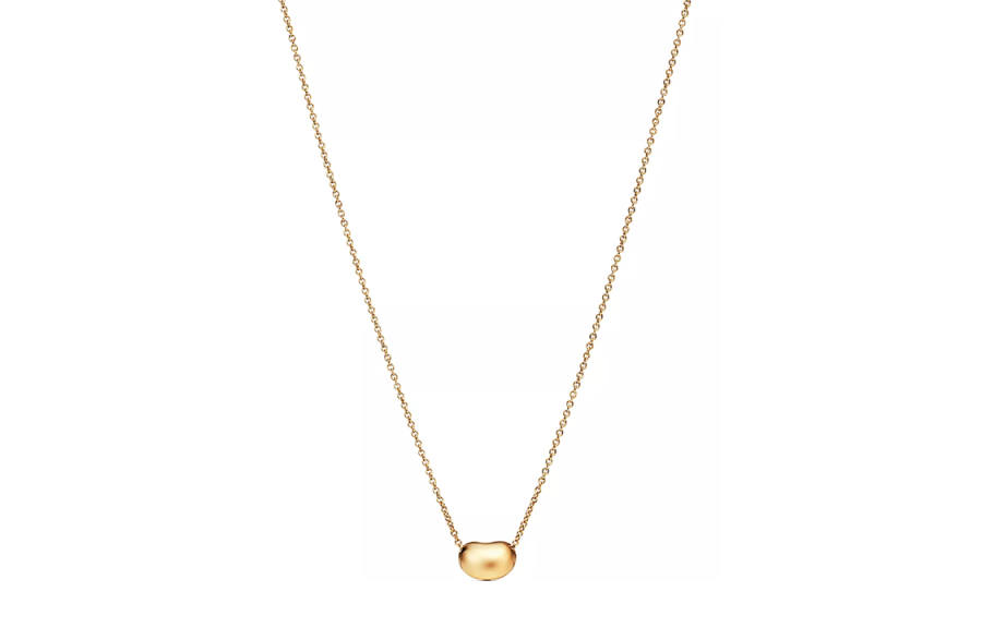 TIFFANY & CO. Elsa Peretti® Gold Bean 18K Gold Necklaces Women's Gold