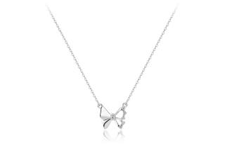 BLANK IN BLANK 999 Silver Zircon Necklaces Women's