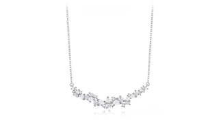 MIDNIGHT MOMENT 925 Sterling Silver With Zircon Alloy Necklaces Women's