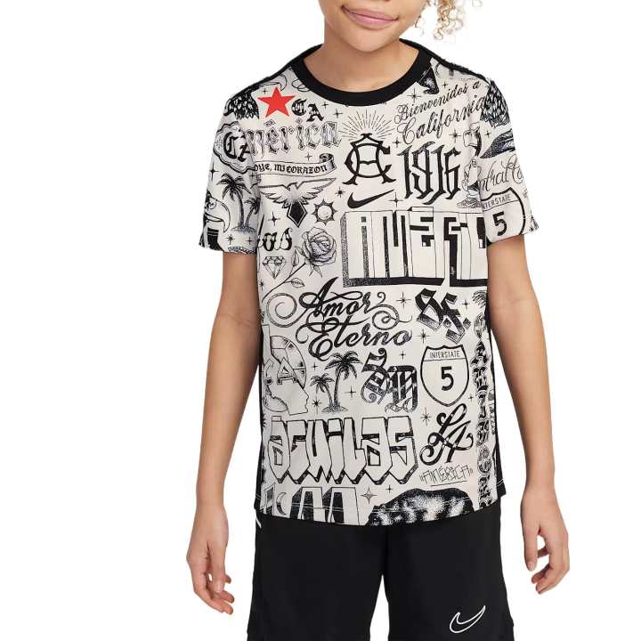 Nike Nike Club AméricaAcademy T Shirt Light Ore Color Kids'