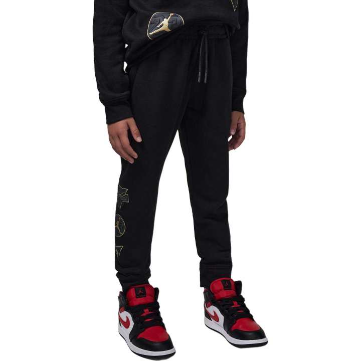 Jordan Jordan Knitted Sweatpants Flight23 Black Children Aged 3 7 Years Old