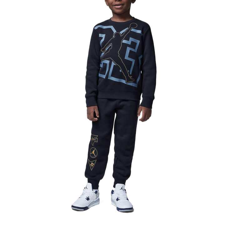Jordan Nike Casual Sportswear Black Children Aged 3 7 Years Old