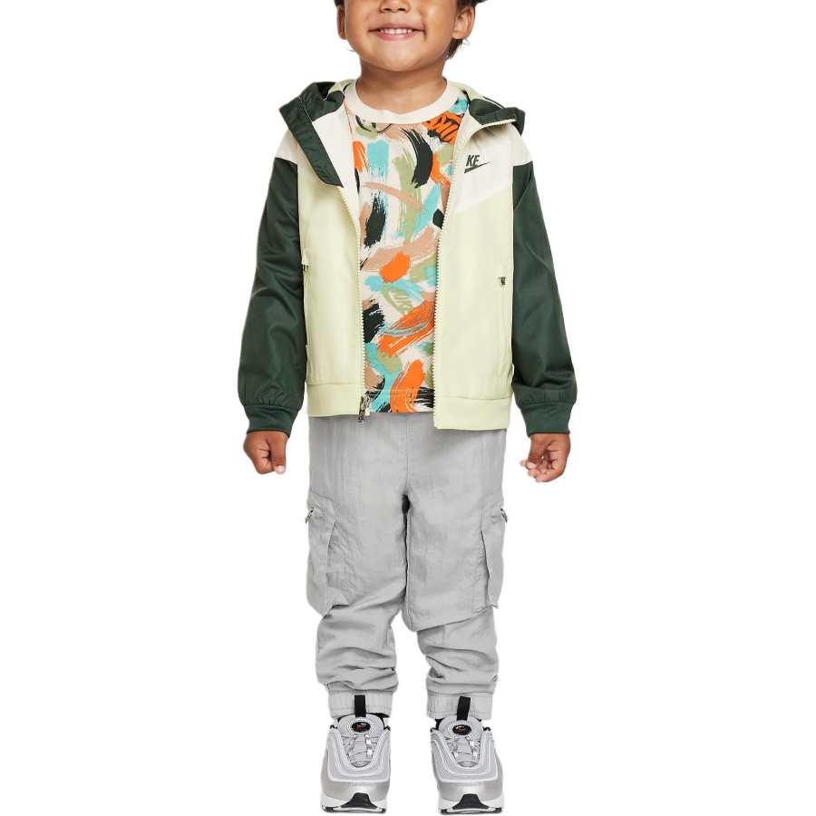 Nike Nike Sportswear Jackets & Coats Oil Green Children Aged 3 7 Years Old