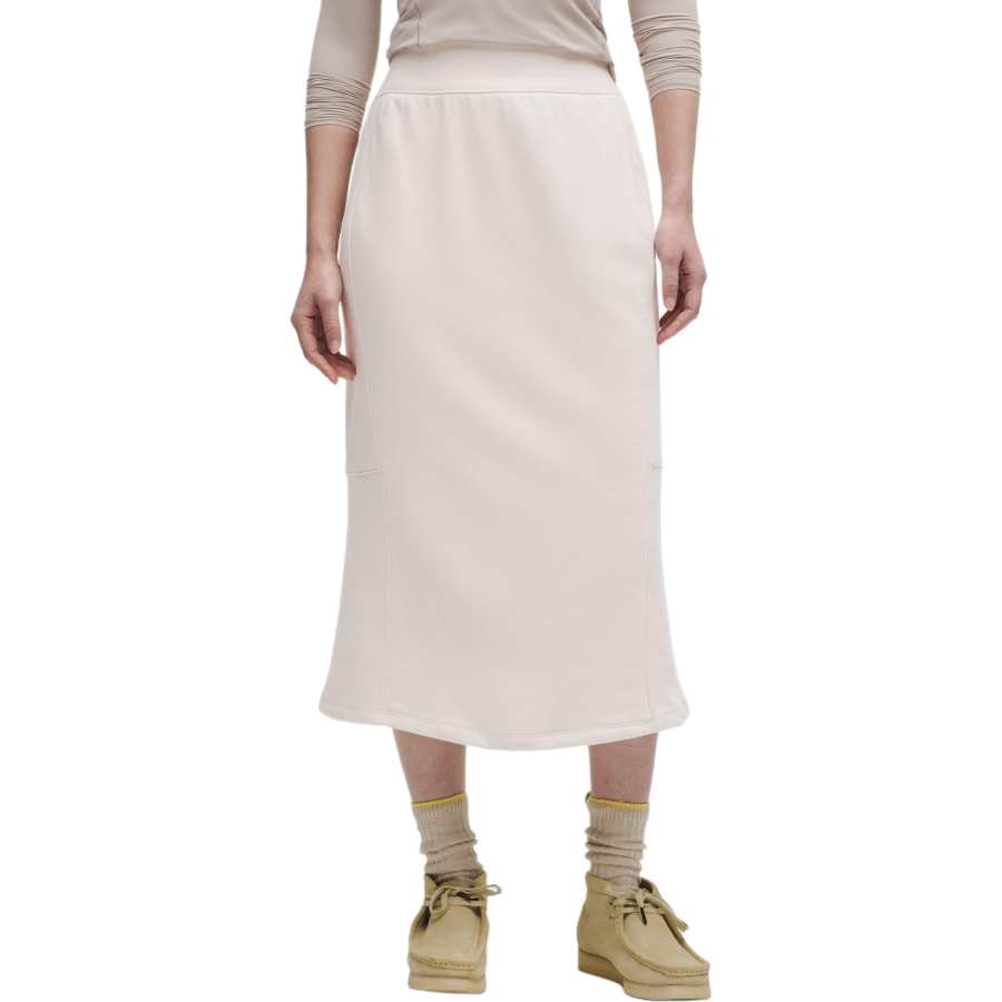 Lululemon French Terry Casual Long Skirt Women's