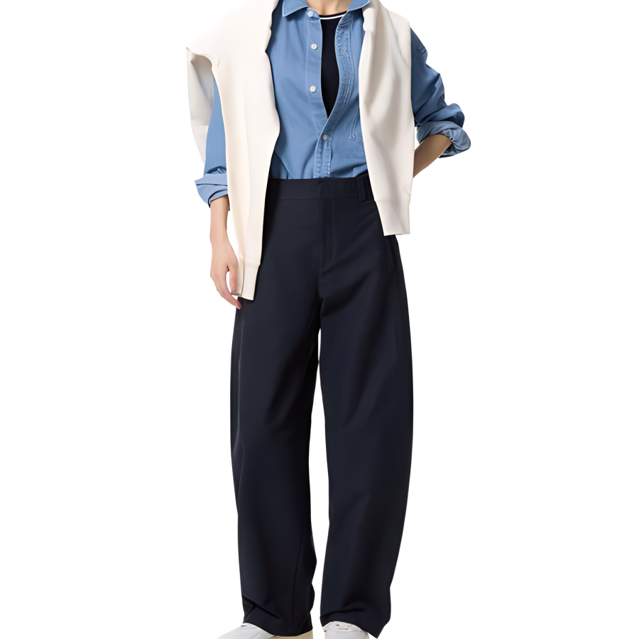 UNIQLO Casual Pants Women's Moderate Wide Leg Pants