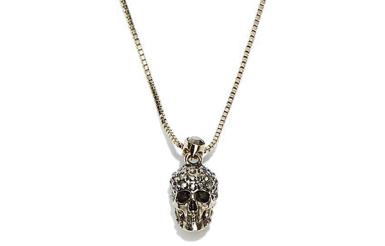 Alexander McQueen 【Previous Season】pave skull necklace
