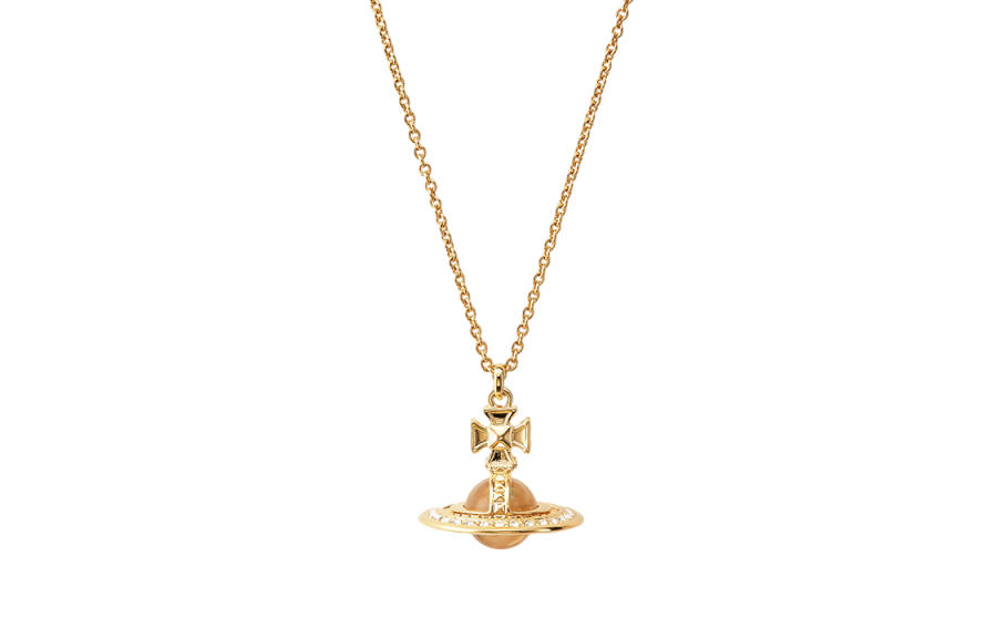 Vivienne Westwood Women's Rhinestone Metal Necklaces Women's