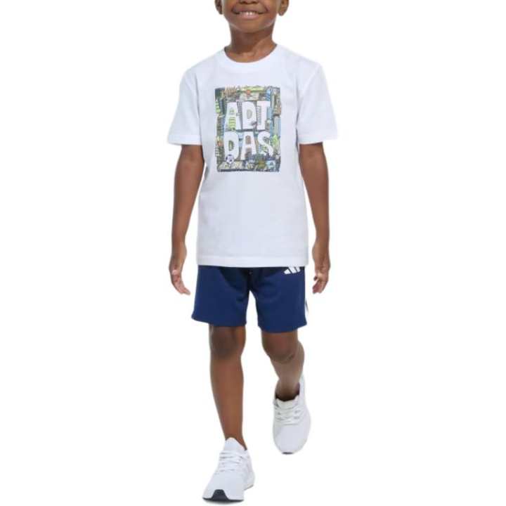 Adidas Adidas Kids Casual Sportswear Crew Neck Moderate