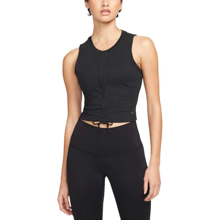 Nike Nike YOGA DRI FIT Sport Vests Women's Black/Iron Gray