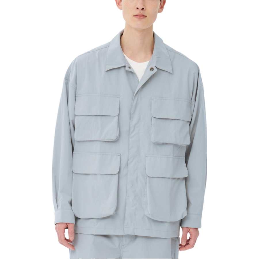 New Balance New Balance Met24Safari Jacket Men's Aluminum Gray