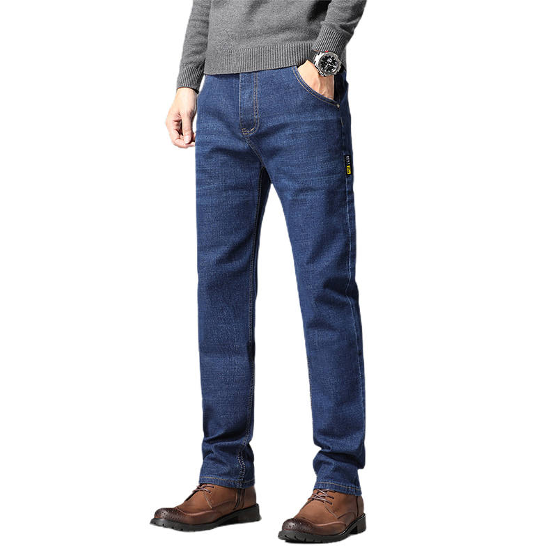 BALENO Jeans Men's Blue Moderate Straight Fit Pants