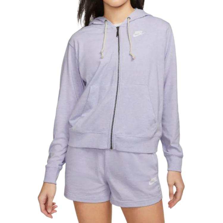Nike Nike Sweatshirts Women's Purple Hooded Moderate