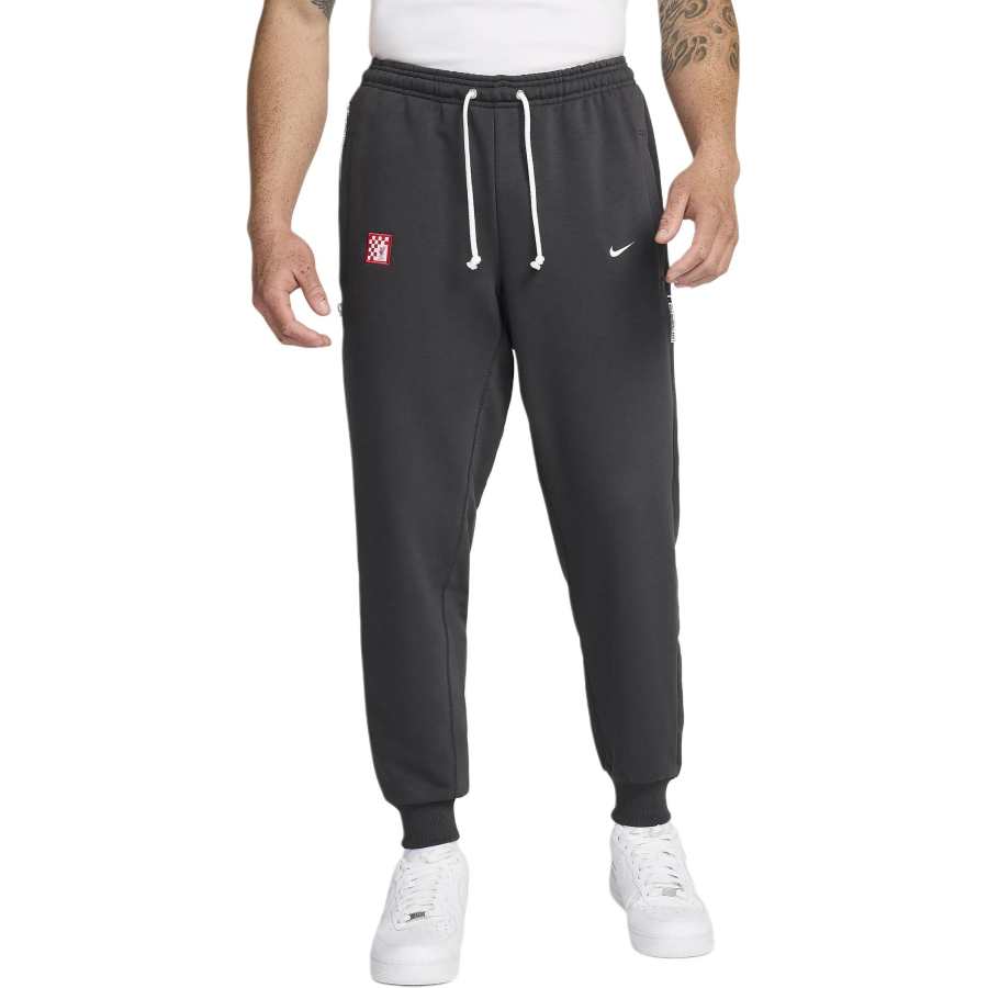 Nike Nike FCDri Fit Knitted Sweatpants Men's Dark Smoke Gray/White