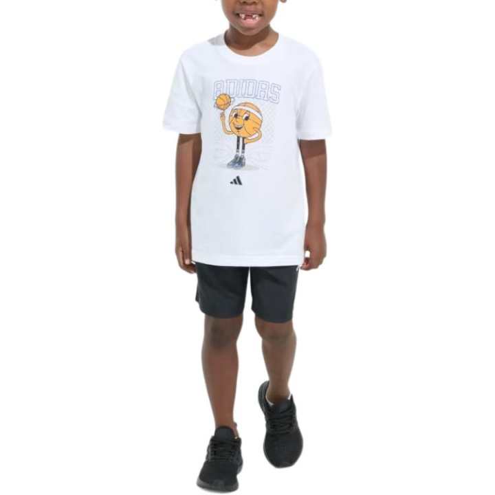 Adidas Adidas Kids Casual Sportswear Crew Neck Moderate