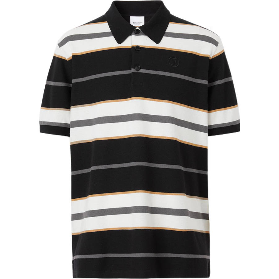 Burberry SS22 Polo Shirt Men's Black