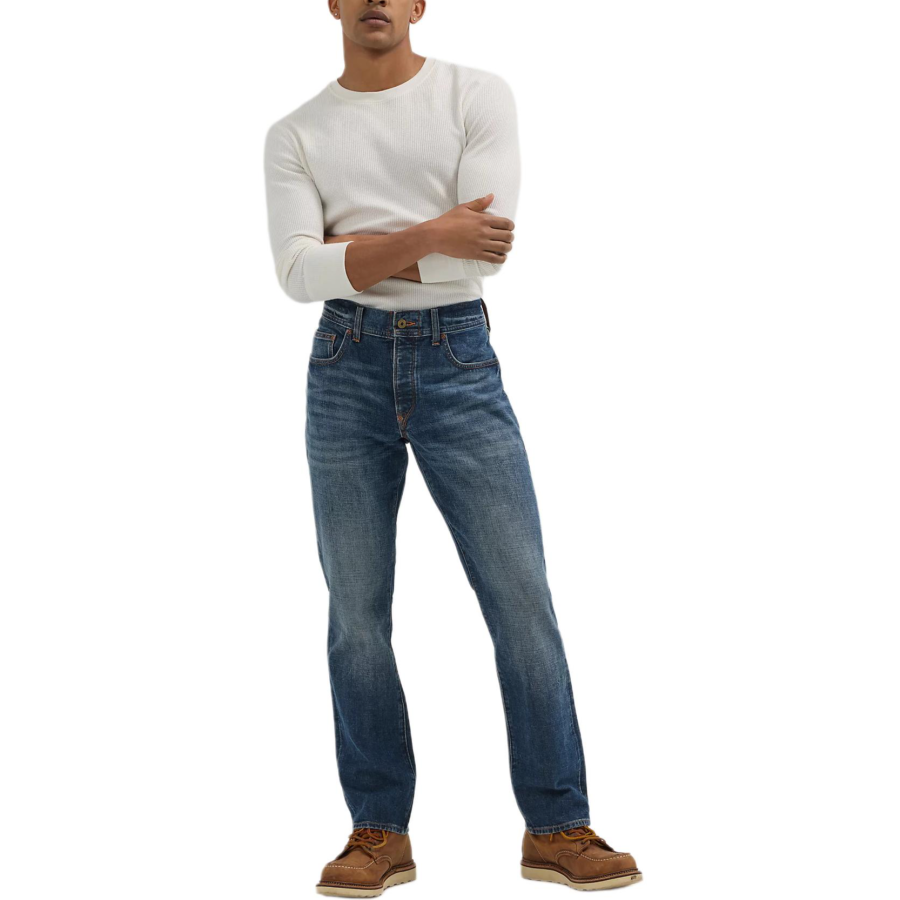 Lee Lee Jeans Men's Medium Blue Moderate Straight Fit Pants