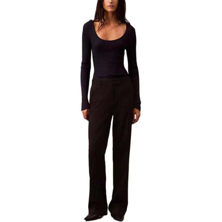 CALVIN KLEIN Casual Pants Women's Black