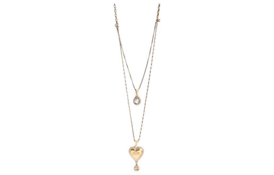 Alexander McQueen Necklaces Women's Gold