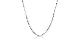 Tkb 925 Sterling Silver Titanium Steel Necklaces Unisex