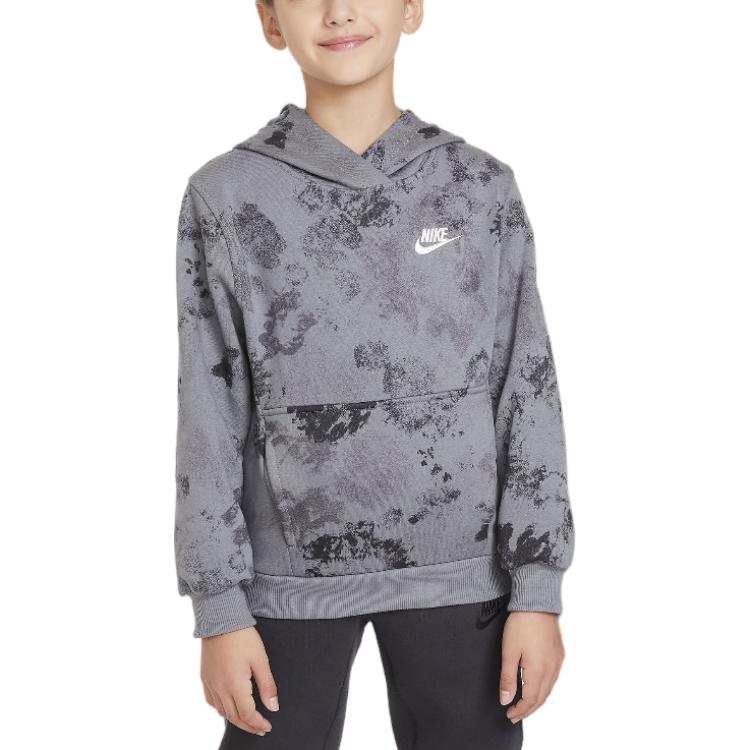 Nike Nike Sweatshirt Sportswear Club Smoke Gray/White Teenagers